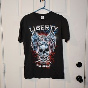 Delta Black Liberty or Death Men's Shirt